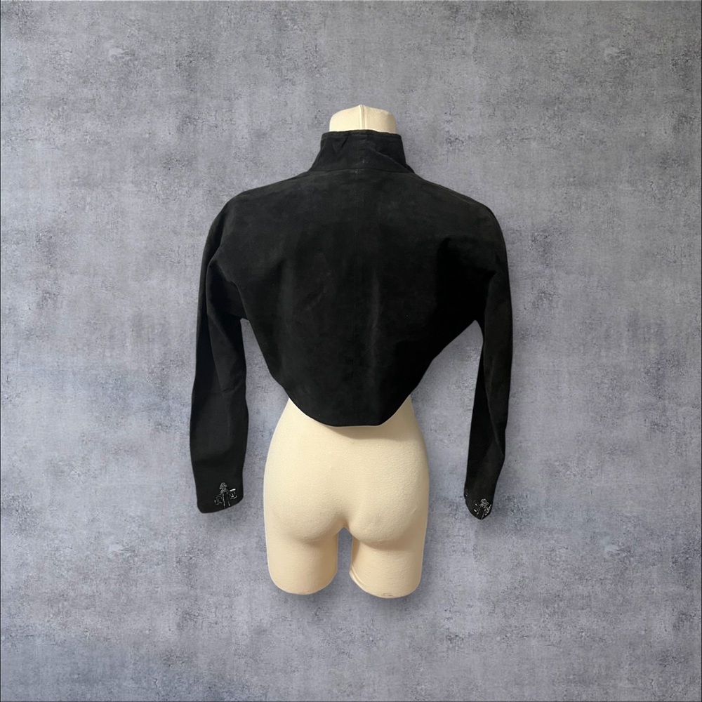 Beaded Leather Bolero - Picture 5 of 5